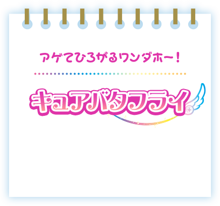 天高くひろがる勇気！キュアウィング